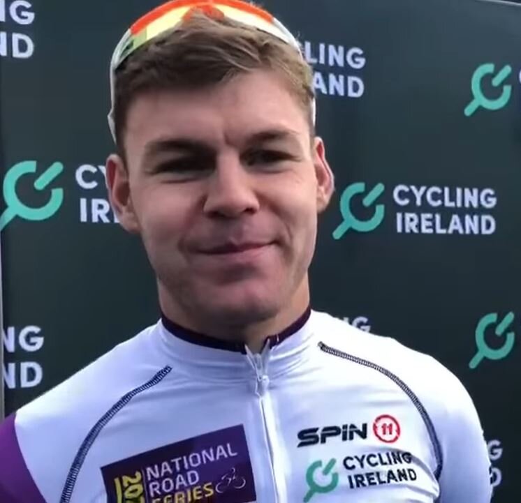 Gareth O’Neill, Team Caldwell Cycles, will return to Dromore as the current leader of the 2021 Elite Men’s National Road Series